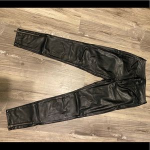 AE Vegan Leather Hi Rise Jegging